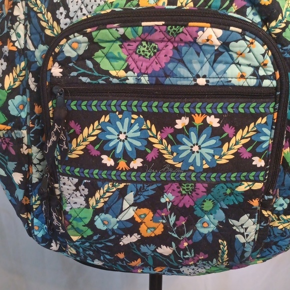 Vera Bradley Floral Patterned Women's Backpack - Picture 2 of 13